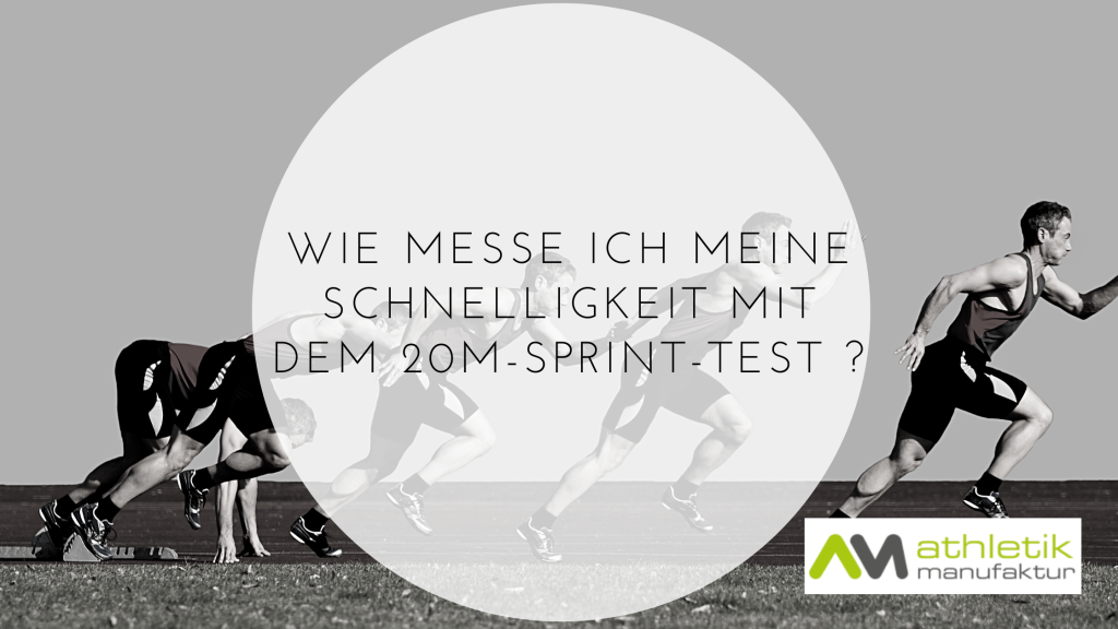Wie messe ich meine Schnelligkeit mit dem 20m-Sprint-Test ? | Athletik ...